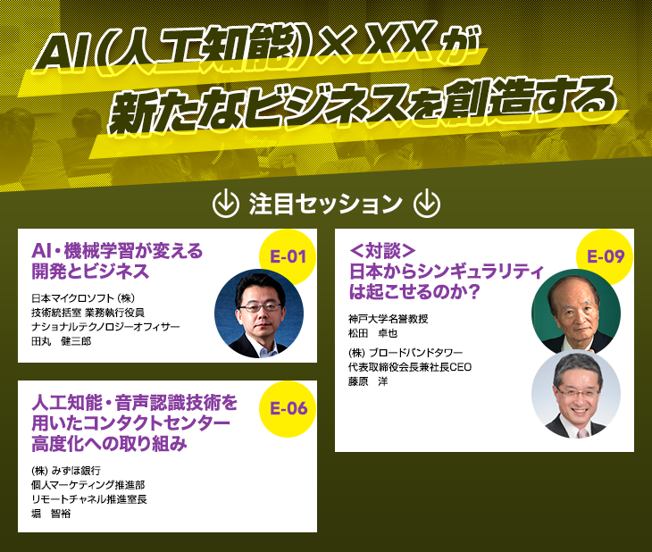 AI（人工知能）× XX が新たなビジネスを創造する