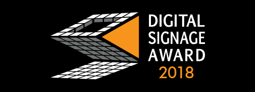 DIGITAL SIGNAGE AWARD 2018