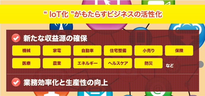 IoT化がもたらすビジネスの活性化