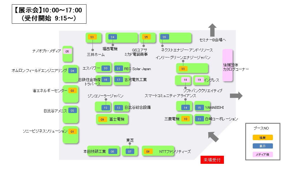 展示会場図