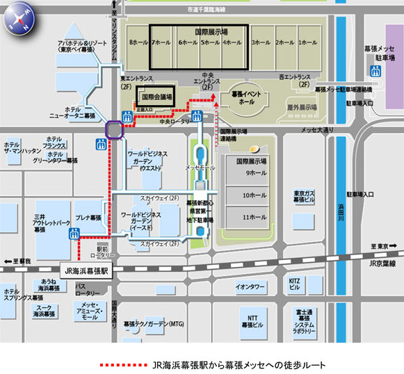 会場周辺図